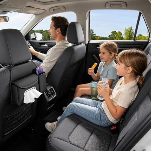 Back Seat Car Organizer Multifunctional Auto Headrest Storage — view 2