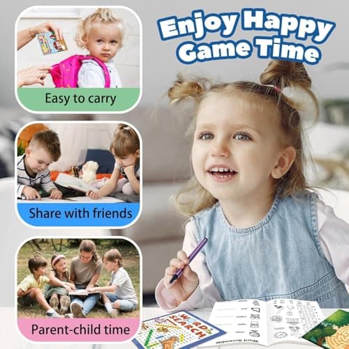 Kalysky 24 Pack Activity Book, Mini Activity Books for Kids Party Favours — view 5