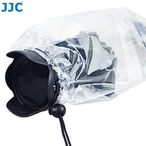 JJC Disposable Camera Rain Cover 2 Pack for Mirrorless and DSLR Cameras — view 6