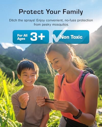 Active Era Mosquito Repellent Bracelet [12 Pack], Insect, Midge & Mosquito Bands - Powerful DEET Free Formula - Waterproof with 250 Hours / 10 Days of Protection for Adults and Kids 3+ — view 6
