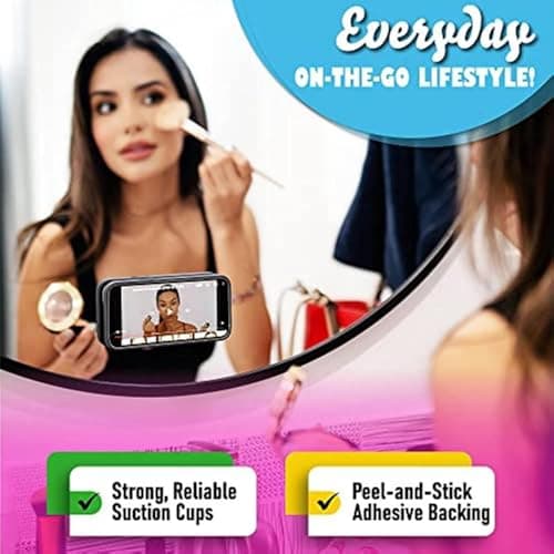 Silicone Suction Cup Phone Mount Hands-Free Anti-Slip Square — view 4