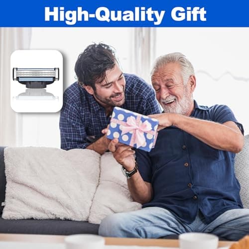 16 Pcs Razor Blades Compatible with Gillette Mach 3 Men Shaver — view 6