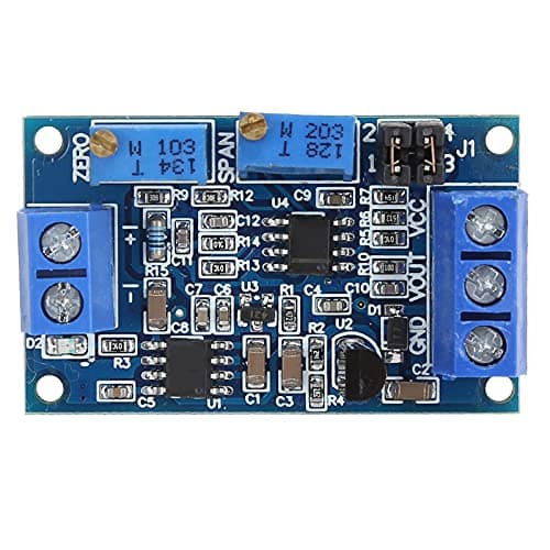 Zohisin Current Voltage Converter Module 0-20mA 4-20mA to 0-10V 0-5V 0-3.3V Signal Transmitter 4-20mA Signal Conversion Adjustable Zero Span Industrial Voltage Output Module 7-36V DC Input