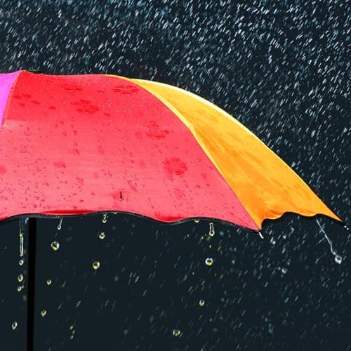 Cunno 12 Pieces Rainbow Umbrella Portable Tri Folded 8 Ribs Travel Umbrella Windproof Compact Collapsible for Women Men Kids Rain Travel — view 2
