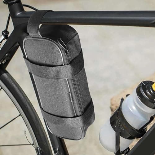 Bike Battery Hanging Bag 27x9.5x7cm Oxford Cloth Black Rectangle — view 5