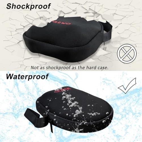Headphone Bag for Travel Carrying, Lightweight Headset Storage Case — view 6