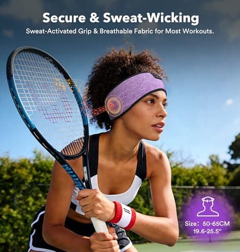 MUSICOZY Sleep Headphones Headband Bluetooth 5.4 Cool for Sleep & Sport — view 4