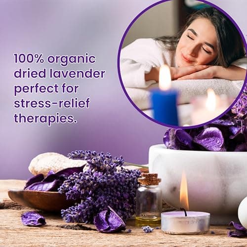 ZIDINA Lavender Bags for Wardrobes 28 Pack - Dried Lavender Sachets for Freshness - Natural Wardrobe Fresheners & Moth Repellent for Drawers, Cabinets, Clothes, Linens, Storage- Scented Drawer Sachets — view 5