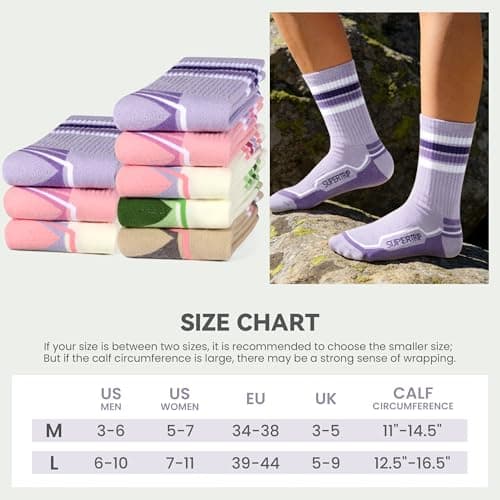 Supertrip Merino Wool Hiking Socks Women — view 3