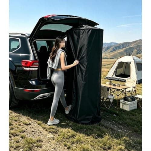 Pop-Up Privacy Tent 78x190cm Quick Setup Beach(Black 78 * 190cm) — view 2