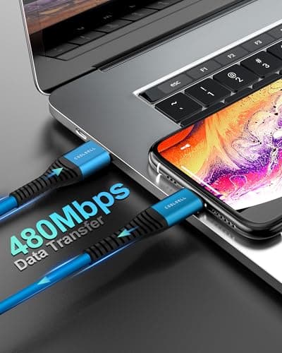 Short USB C Cable[0.3M 3Pack] Flexible Silicone, 3A Type-C Charger Cable — view 5