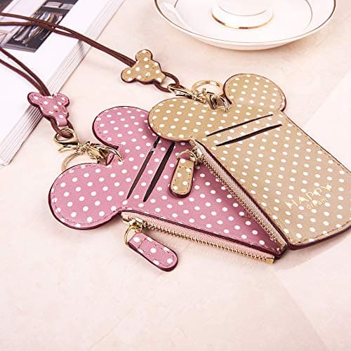 7 Colors Fashions New Leather Oyster Baby Travel Card Bus Pass Holder Wallet Rail Card Cover Case (Bohemia-Yellow) — view 3