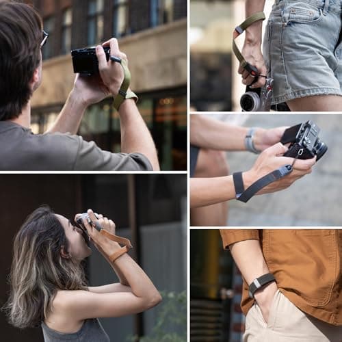 PGYTECH Camera Wrist Strap Air, Adjustable Quick Release Camera Hand Strap Compatible for DSLR or Mirrorless Camera, Earth Brown — view 6