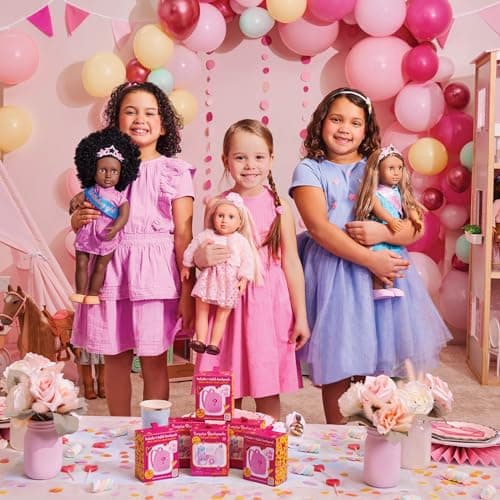 Our Generation 18-inch Doll Camping Cooler, Rolling Pretend Food Set — view 3