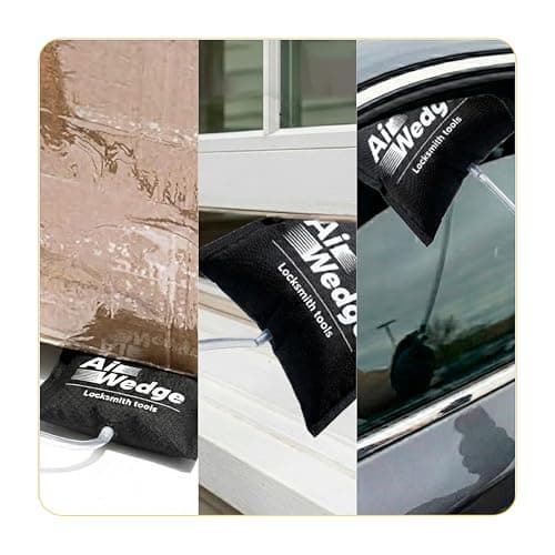 Professional Air Wedge Bag Pump – Medium Inflatable Shim & Leveling Tool – Heavy-Duty Ballistic Nylon Air Jack for Car, Window Installation, and Home Use – Damage-Free Alignment — view 5