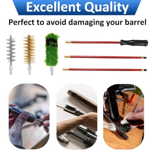 MOCNT Gun Cleaning Kit Clean Mops Brushes Gun Barrel Brush Tool Universal — view 2