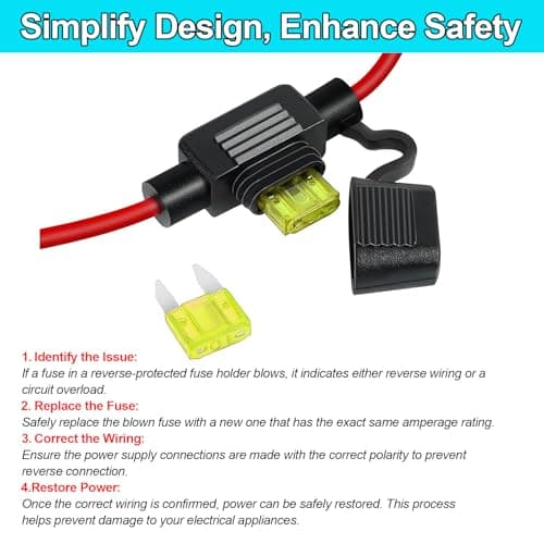 VOLRANTISE DC 48V to 12V 20A Voltage Converter Step Down Regulator Buck Reducer Power Converter Waterproof Module Transformer for LED Golf Cart (30V~60V to 12V 20A) — view 3