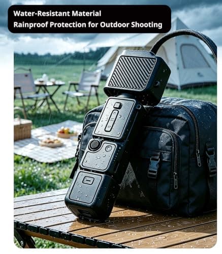 6 In 1 Protection Kit with Tempered Glass Compatible for DJI Osmo Pocket 4 — view 6