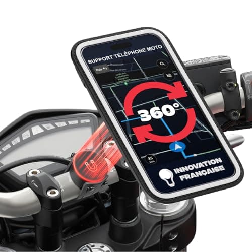 Shapeheart Motorbike Phone Holder & Detachable Magnetic Weatherproof Pouch