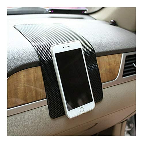 Gadgetking Car Dashboard Mat Pad Non-slip Rubber Mount Holder Mobile Phone Stand Extra Large Grip Gripped Mobile Phone Sat Nav Glasses, Keys, Coins Black Sticky Adhesive Anti Slip Black — view 4
