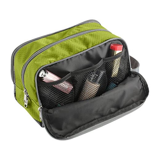 Gonex Men's Toiletry Bag, Water-Resistant Nylon Travel Wash Shower Bag — view 6