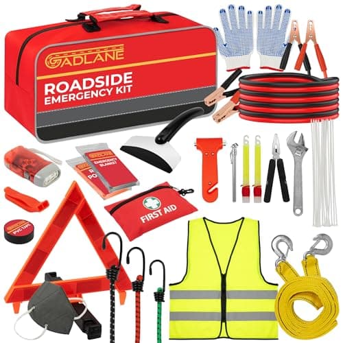 GADLANE Car Breakdown Emergency Kit - X-Large Roadside Car Emergency Kit