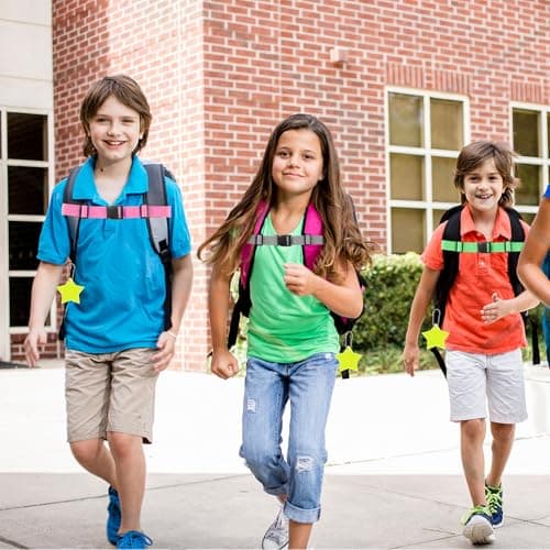 4 Pack Adjustable Backpack Chest Strap, Quick Release Sternum Hiking School — view 6