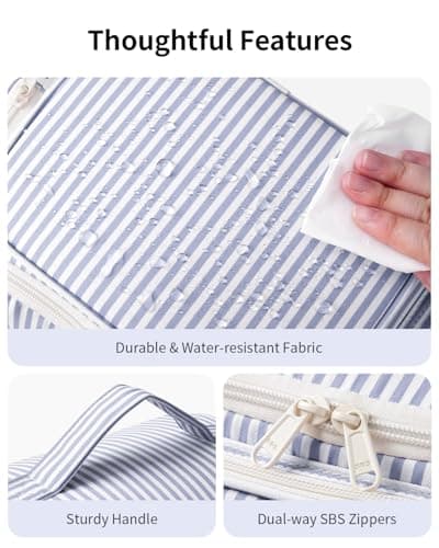 Narwey Large Travel Hanging Toiletry Bags for Women Wash Bag for Toiletries — view 4