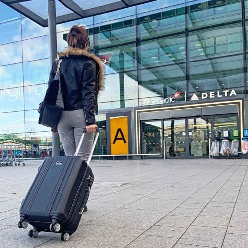 Dellonda 3-Piece Lightweight ABS Luggage Set with TSA Lock - DL11 — view 2