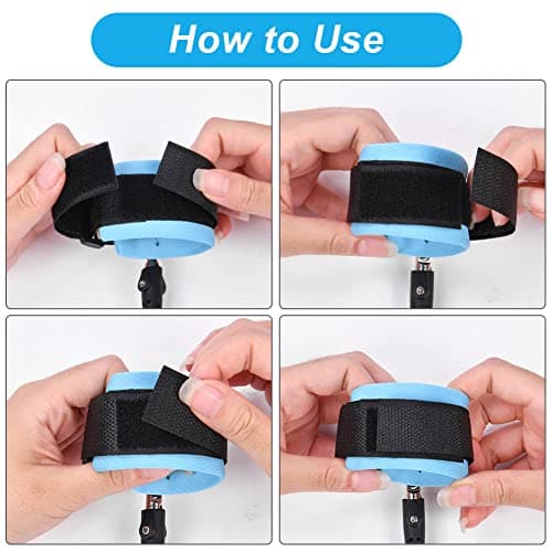 AOMIG Anti Lost Safety Wrist Link Belt, 2.5M Wrist Reins for Toddlers, Baby Reins Toddler Reins for Walking & Travel, Toddler Wrist Strap for Walking (Blue) — view 5
