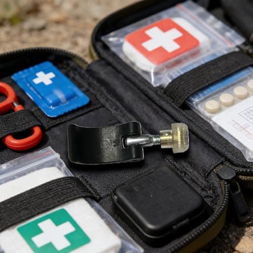Trekking Pole Lock Replacement, Easy Install, 5.6x1.7x1.3cm, Walking Pole Lock Handle, Sturdy Walking Stick Locking Clips, Strong And Secure, For Backpacking, Camping, Or Any Outdoor Activity — view 4