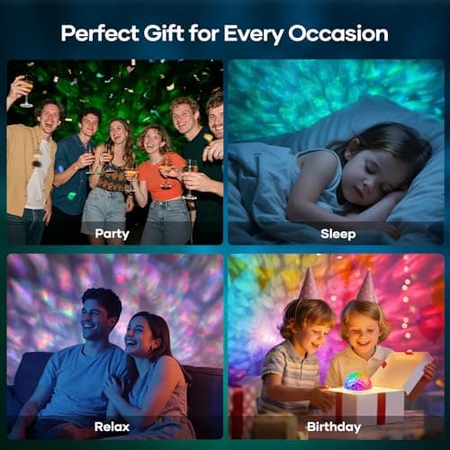 Fokky Galaxy Projector Remote Control,16 Colors+7 Brightness Sensory Lights — view 6
