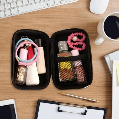 znainnoth Storage Pouch 12x8.5x4cm EVA Travel Case with Secure Zip Closure — view 5