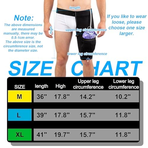 Catheter Leg Bag Holder with Adjustable Waist Belt, Non-Slip Secure Fit & Easy Access Valve Hole, Breathable Elastic Catheter Sleeves, for Home Care, Wheelchair Use — view 6