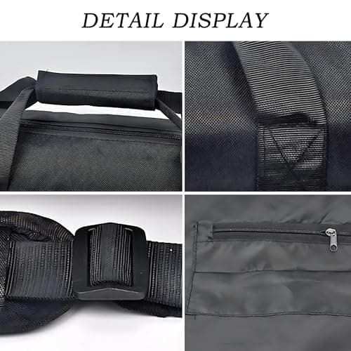 WSNDM Tripod Carry Case Bag, Padded Tripod Case Bag, with Strap for Light Stand, Photography Studio Flash, Monopod Umbrella Boom Stand 80 Cm, Oxford Fabric — view 2