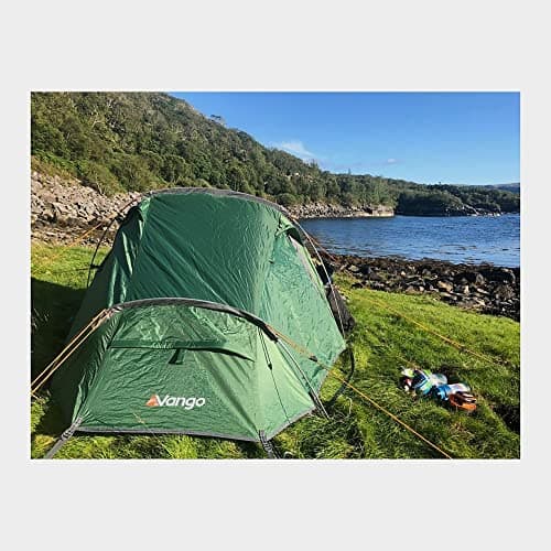 Vango Banshee 200 Tent for 2 People, Wild Camping Tent, Backpacking Tent, DofE Recommended Kit, Green, One Size — view 5