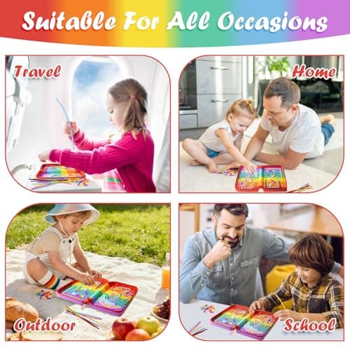 Sensory Activity Board, Silicone Fidget Toys with storage for ADHD & Autism — view 6