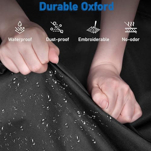 MISSLO 4 Handles Heavy Duty Garment Bags for Travel Storage 43" Suit Bag Carrier for Men with 6" Gusseted and Pockets Women Clothes Cover Suit Holder for Shirts, Coats, Dresses, 2 Pack — view 4