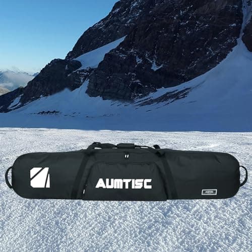 AUMTISC Snowboard Bags - Padded Ski & Snowboard Storage Travel Bag - Length 155cm — view 6