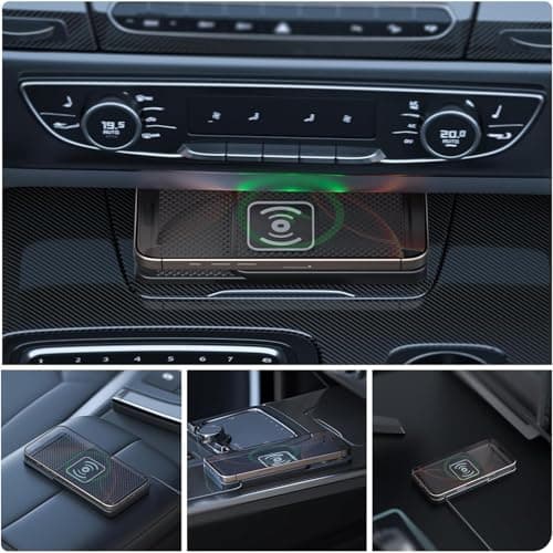 GSENIN Wireless Charging Pad for Car for Mazda CX-3 CX-30 CX-5 CX-50 CX-60 CX-70 CX-8 CX-90 — view 2