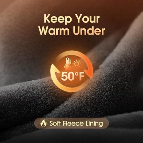 Ulknyss Thermal Leggings Women High Waist Fleece Lined Winter Leggings Workout Warm Yoga Pants Tights Wine Red — view 5