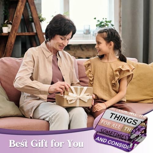 CheriGift Grandma Gifts, Grandma Birthday Gifts - Soft Flannel Blanket 50x60in (Purple) - Presents for Grandmother on Birthday, Mothers Day, Christmas — view 2