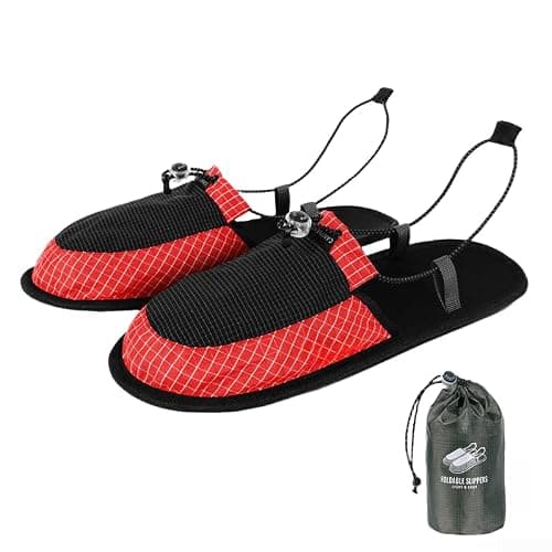 Ultralight Foldable Slippers Quick Dry for Camping Travel(khaki M) — view 3