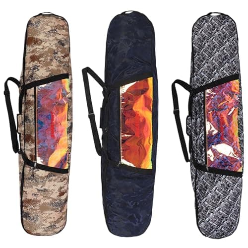 QLoztyse Travel Bag for Snowboard with Storage for Gear And Accessories, Khaki — view 4