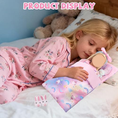 Baby Doll Clothes for 14-18 Inch Baby Dolls Sleeping Bag Set — view 2