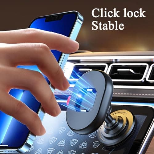Generisch Mobile Phone Holder for Car, 360° Swivelling Smartphone Holder, Quick Release with Shock Absorption for Robust Use on Boat, Offroad, Truck, Travel, and Road — view 6