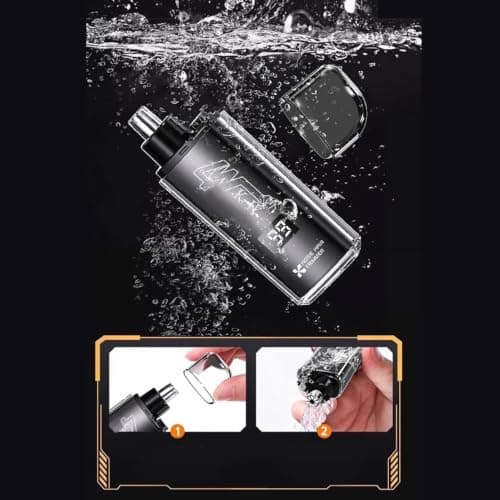 Rechargeable Battery Nose Hair Trimmer with Digital Display — view 4