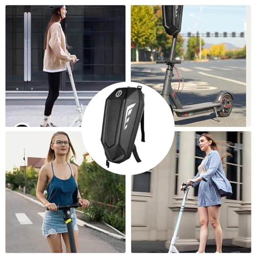 Bicycle Handlebar Bag Reflective Hard Shell Portable Storage — view 5