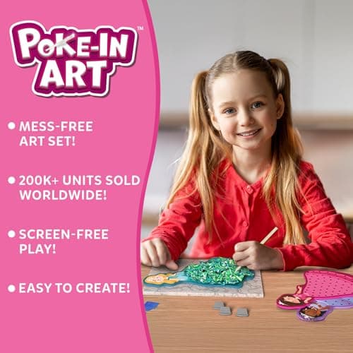 Skillmatics Poke-in Art – Magical Princesses, DIY Craft Kit, Gifts for Kids — view 2