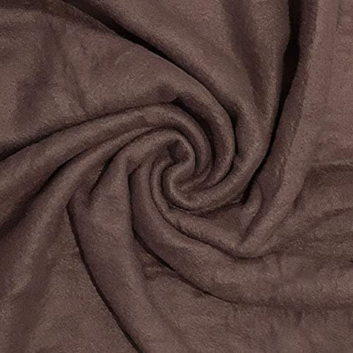 Trail maker 50x60 Throw Blankets, Fleece Throw Blanket for Livingroom, Couch, Chair, Bed (Chestnut Brown) — view 4